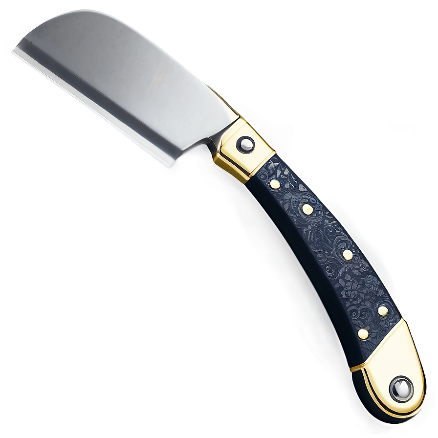 Straight Razor Knife Png Bck PNG