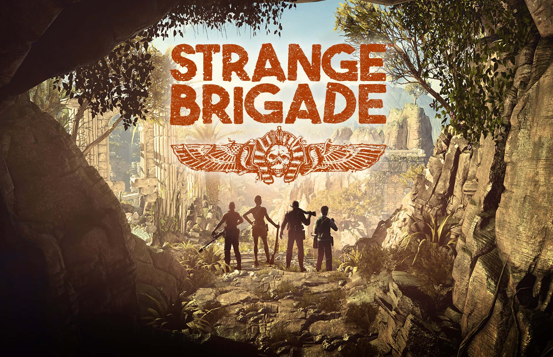 Blimedlem I Strange Brigade Och Utforska Exotiska Platser