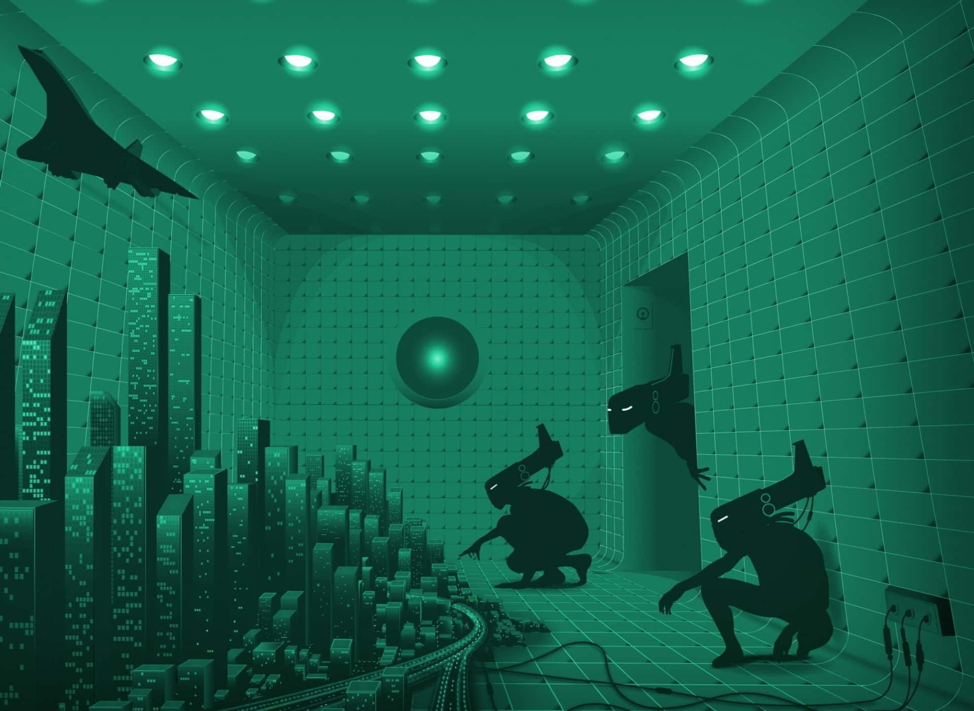 Shadow Creatures Room Strange Picture