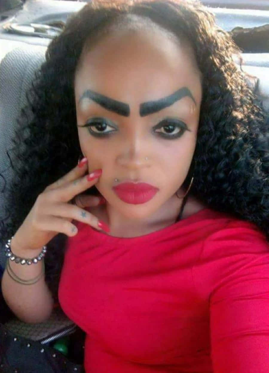 Strong Eyebrows Makeup Strange Picture