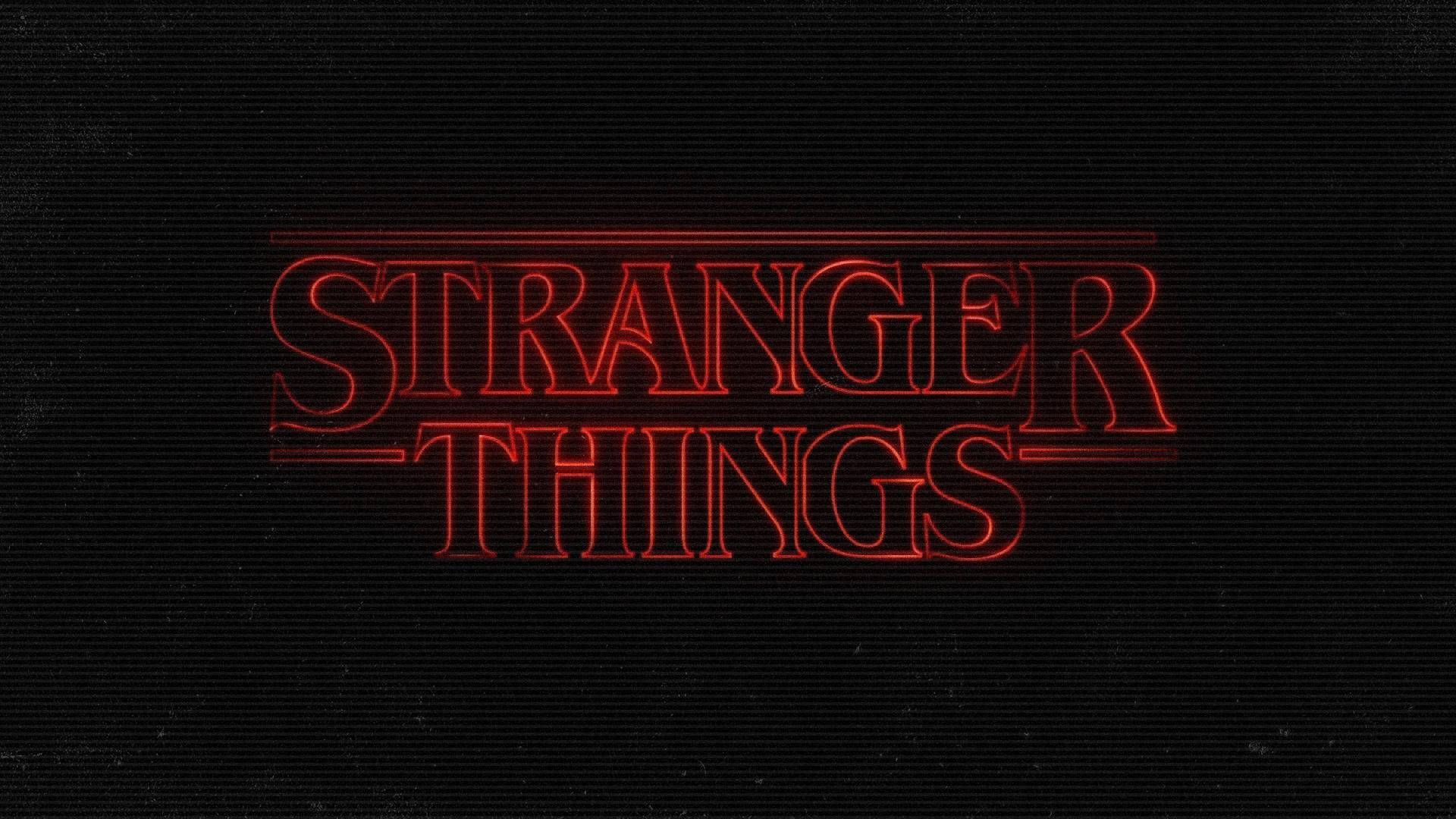 Títulode Estética De Stranger Things Fondo de pantalla