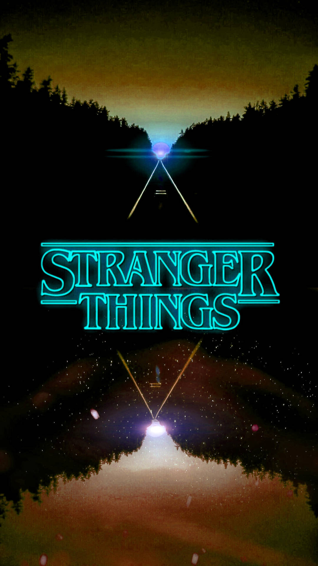 Download Join the Upside Down with Stranger Things Aesthetic. Wallpaper |  Wallpapers.com