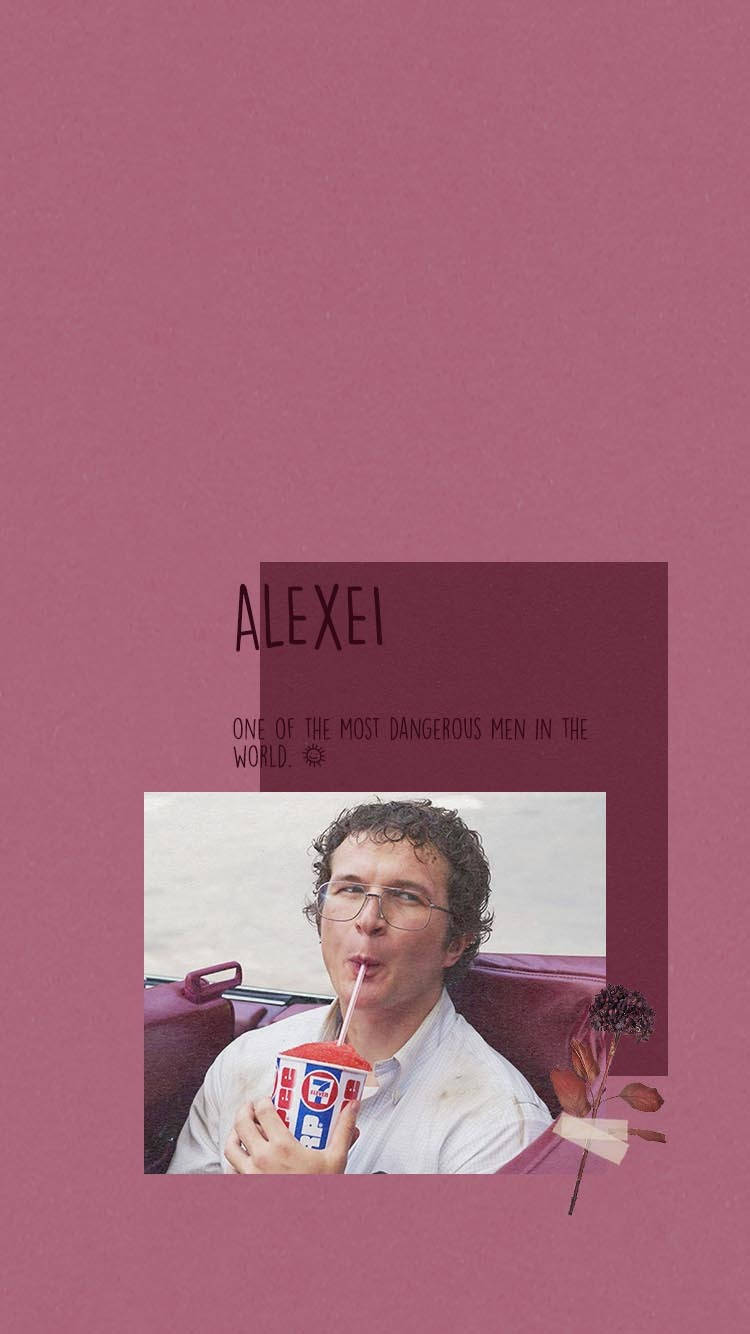 Alex - A Man Drinking A Soda Wallpaper
