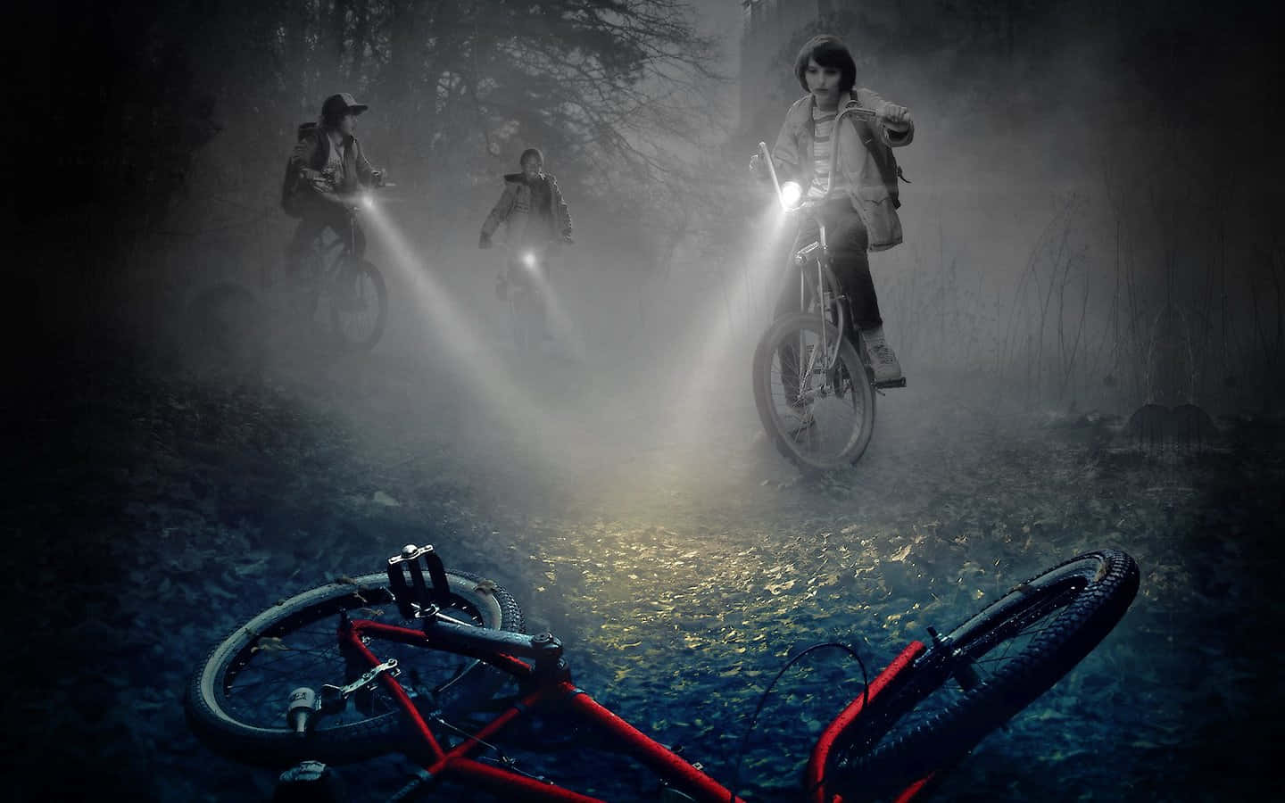 Blast off into the Upside Down with this retro-inspired Stranger Things bike. Wallpaper