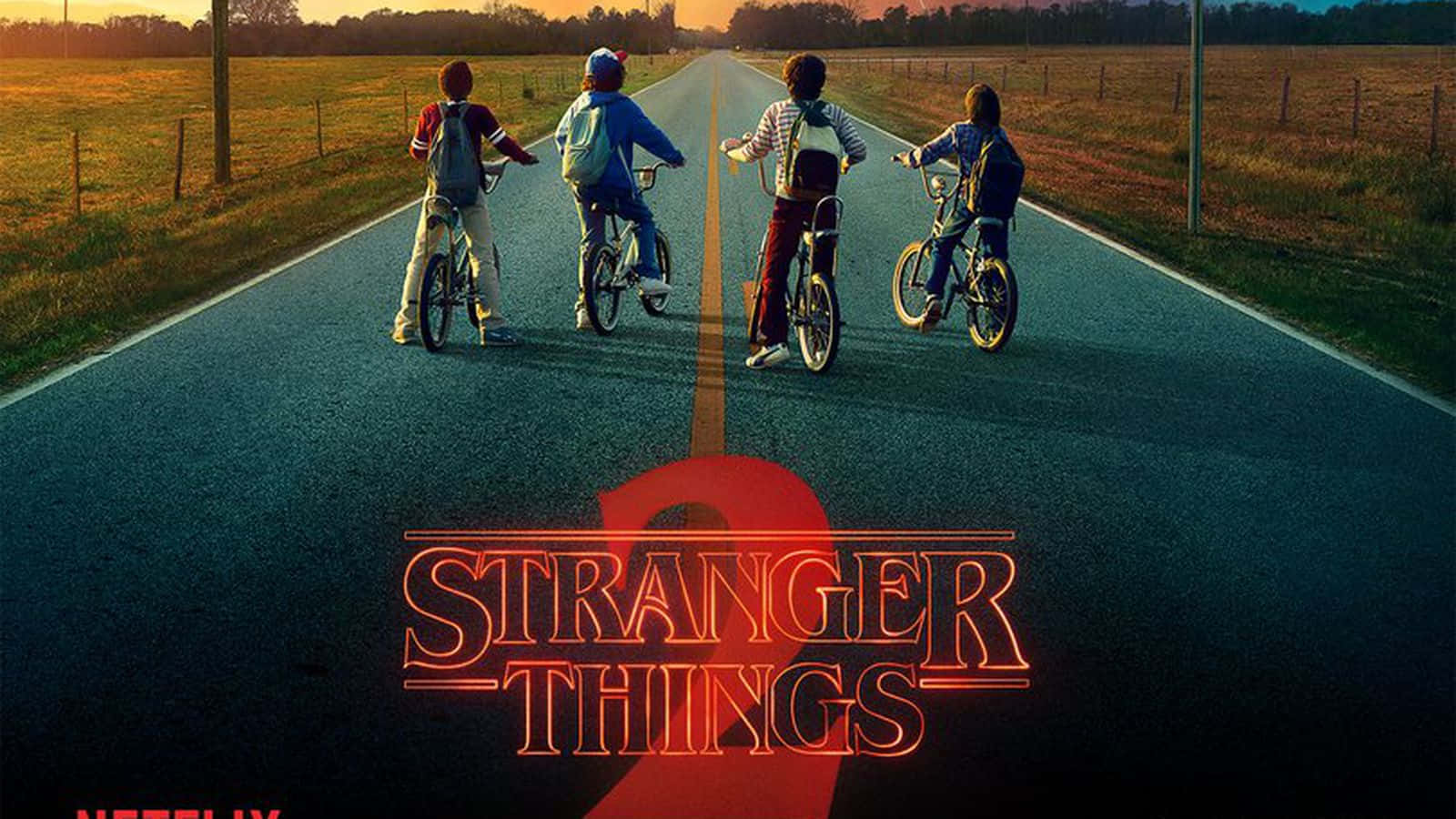 Stranger Things  Bikes Photo at AllPosterscom strangerthingsmeme  Stranger  things poster Stranger things 2017 Stranger things wallpaper