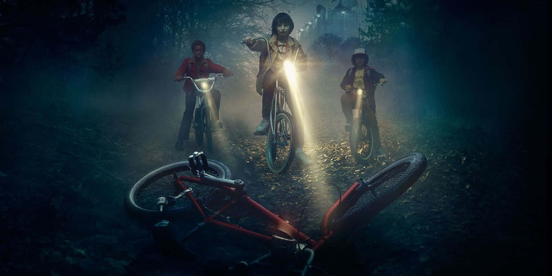 Riding into Adventure on the Stranger Things Bike Wallpaper
