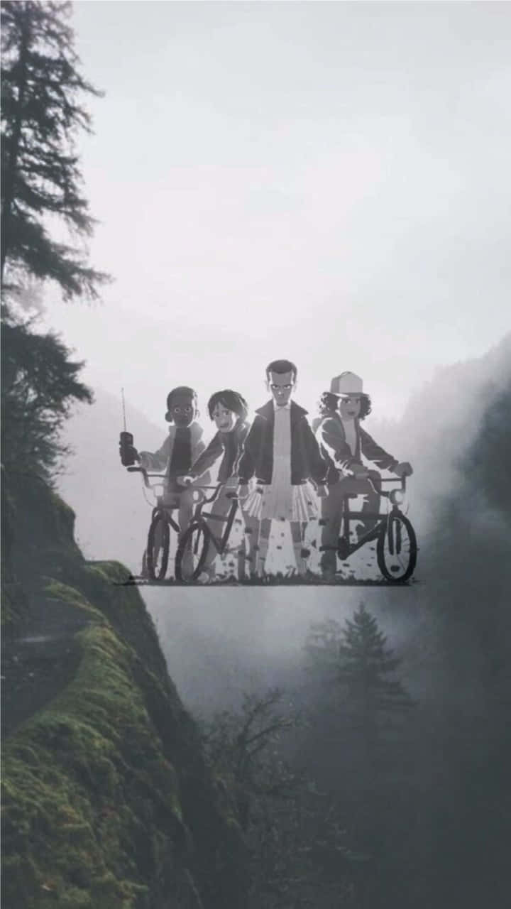 Ready to go on a thrilling adventure of a lifetime? Get ready on a Stranger Things Bike! Wallpaper