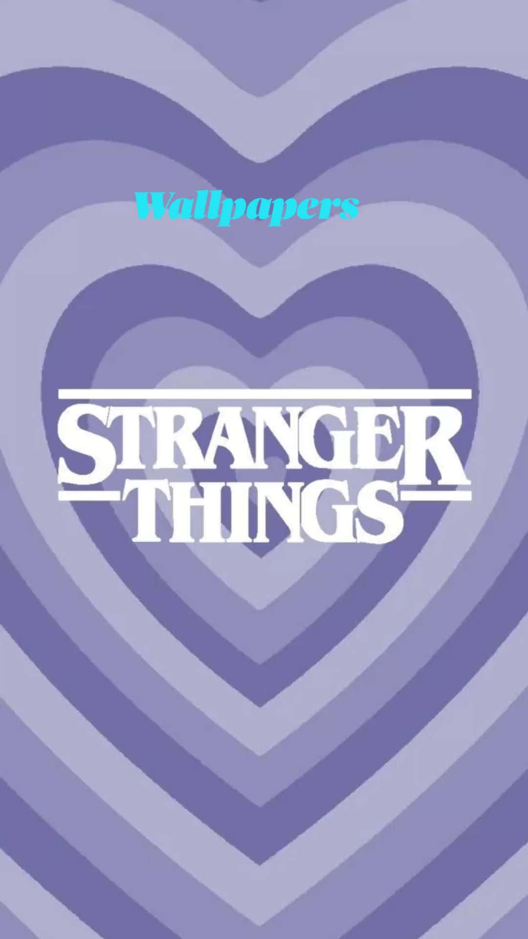 Elevenaus Stranger Things - Furchtlos Und Entschlossen Wallpaper