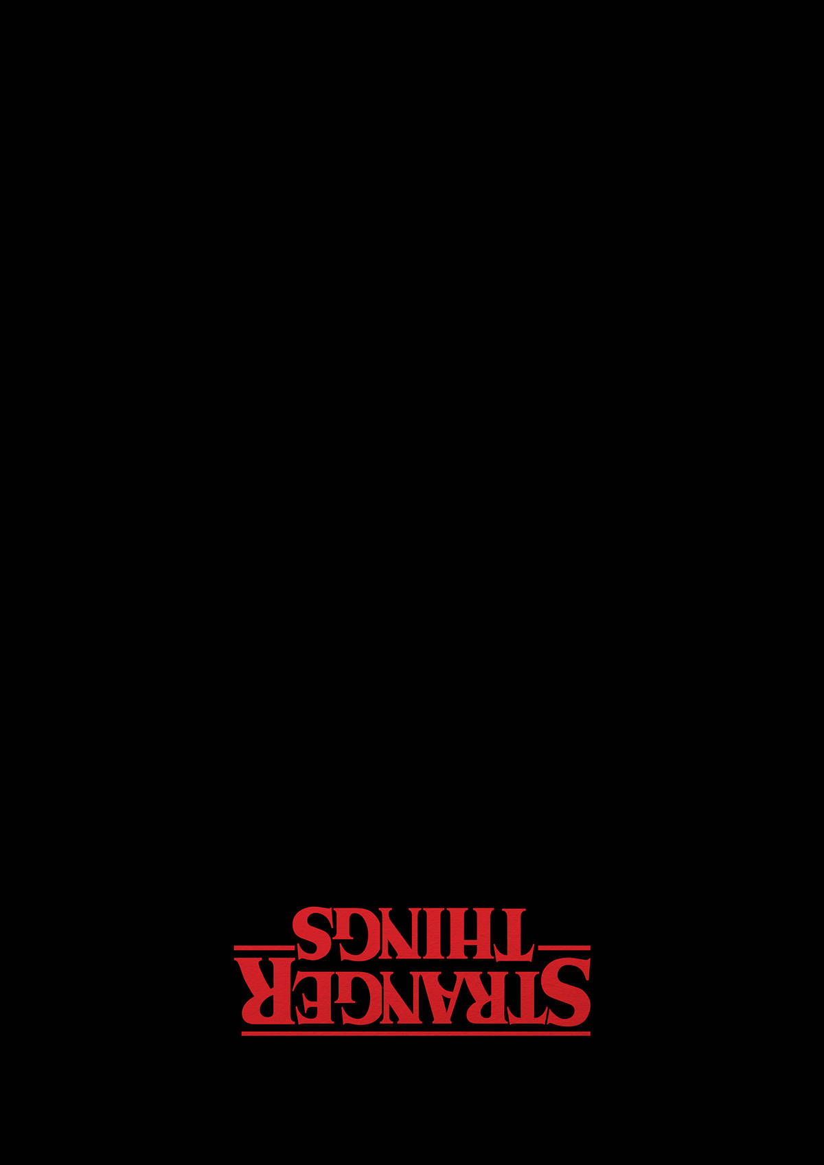 Get lost in the Upside Down with the Stranger Things iPhone Wallpaper Wallpaper