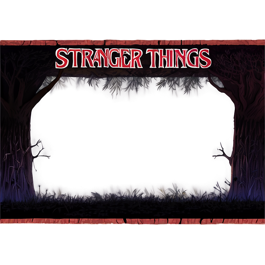 Download Stranger Things Poster Png 48 | Wallpapers.com