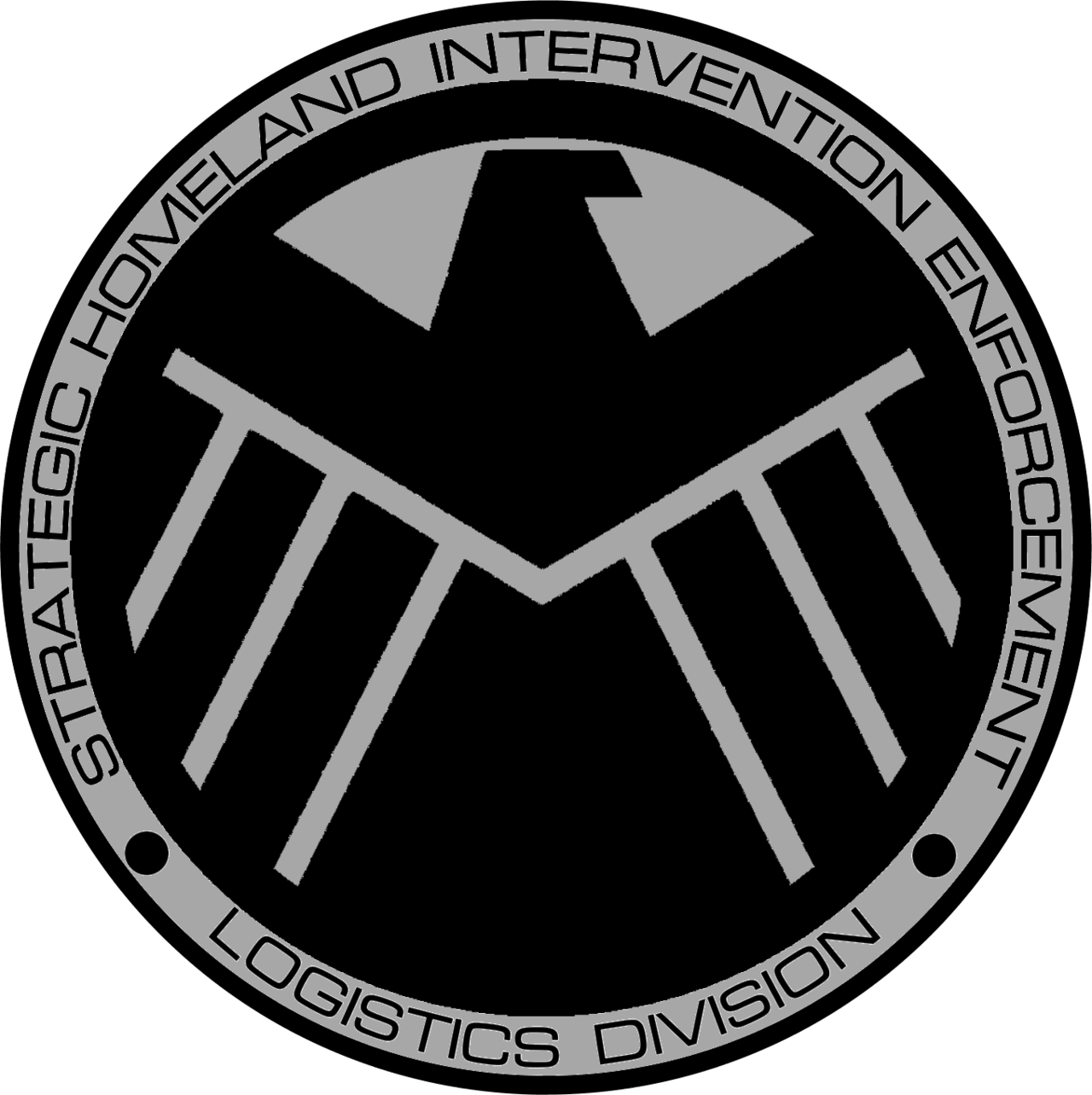 Strategic Homeland Intervention Enforcement Logistics Division Logo PNG