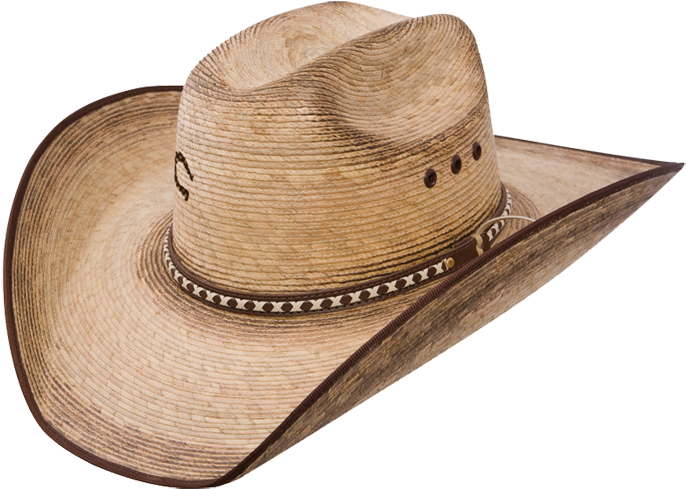 Straw Cowboy Hat Isolated PNG
