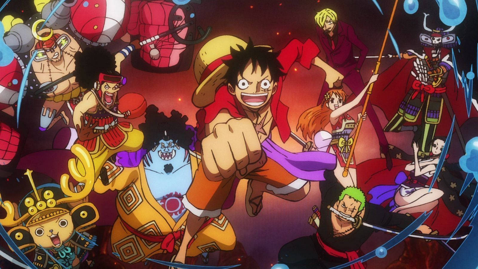 Straw Hat Pirates From One Piece Wallpaper