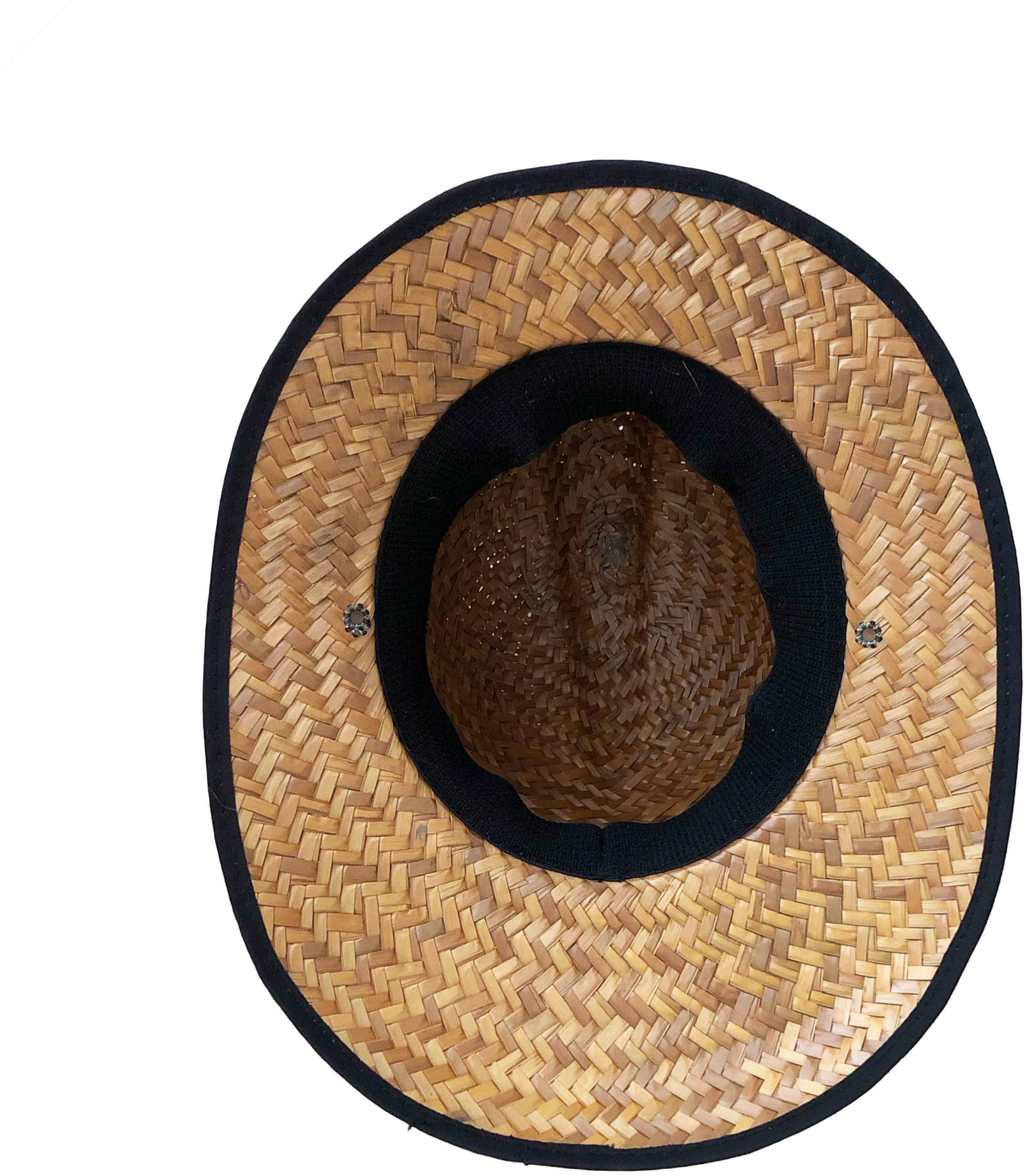Straw_ Hat_ Top_ View PNG