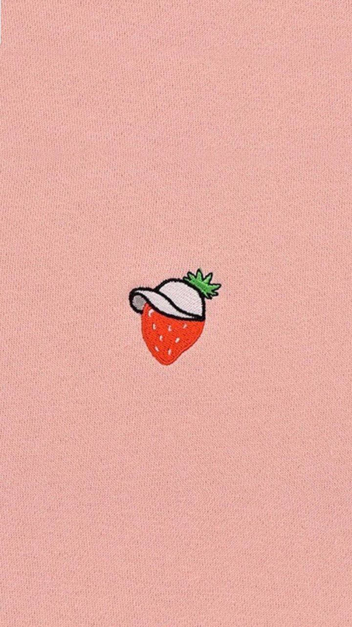 Fresh and sweet strawberries for a delicious and aesthetically pleasing snack. Wallpaper