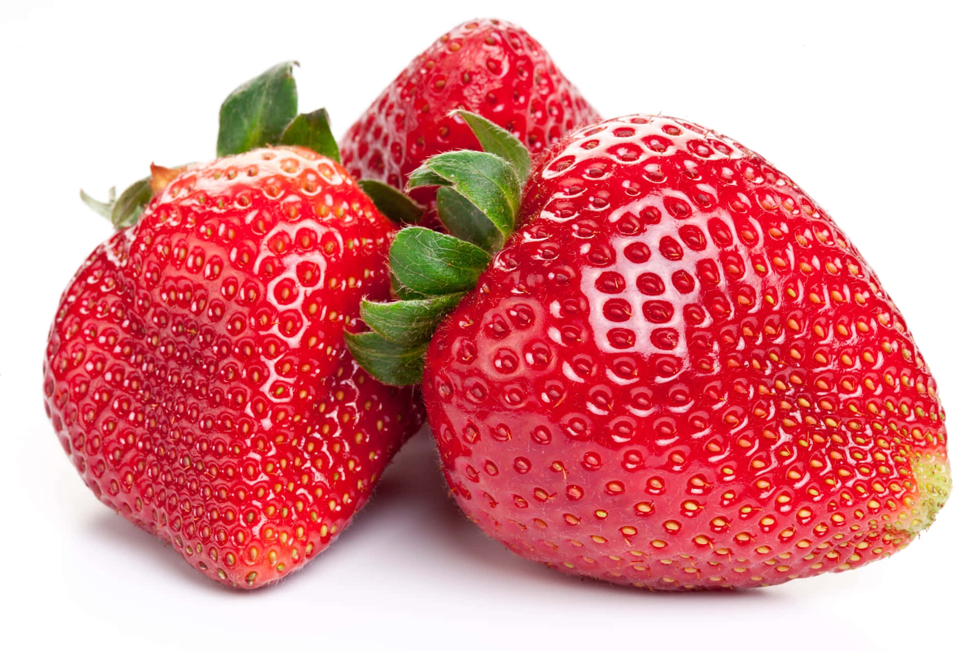 Nyden Skål Med Lækre Og Sundhedsfremmende Jordbær!
