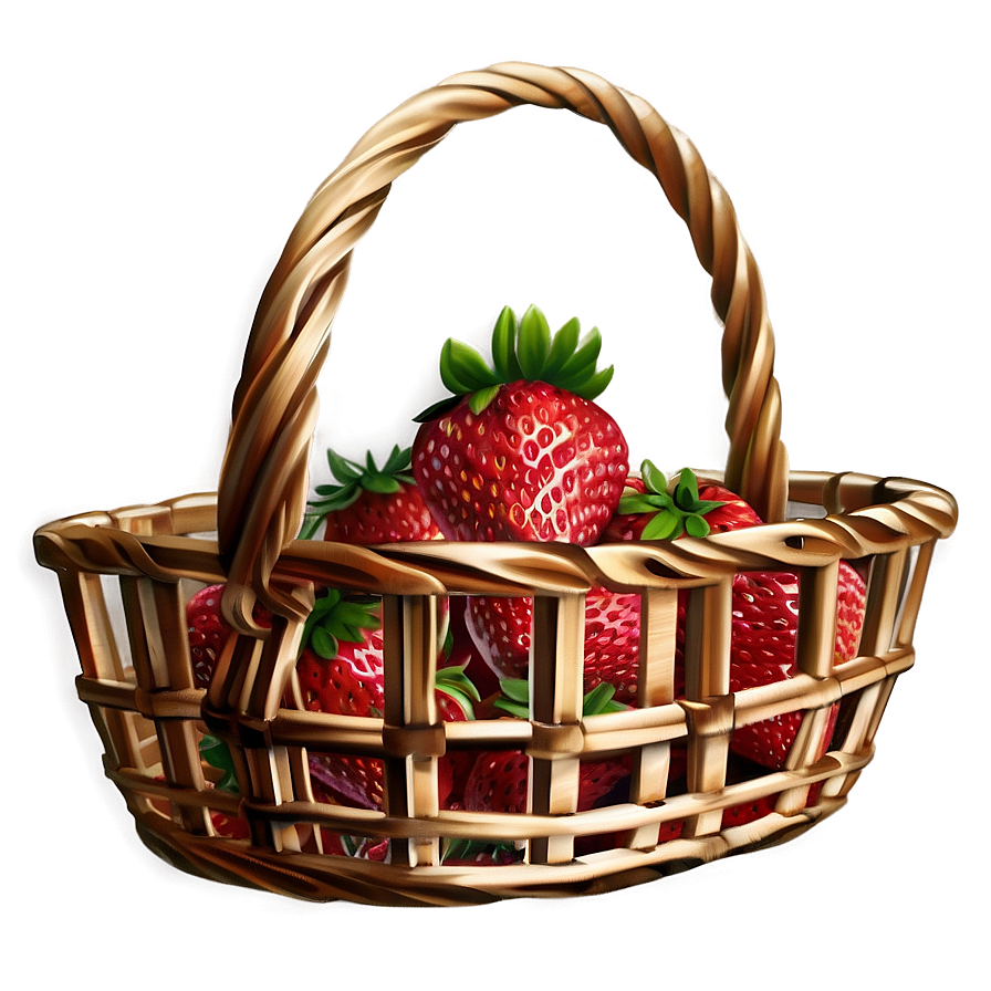 Strawberry Basket Png 49 PNG