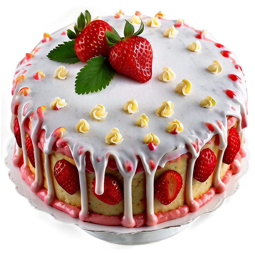 Strawberry Cake Png 20 PNG
