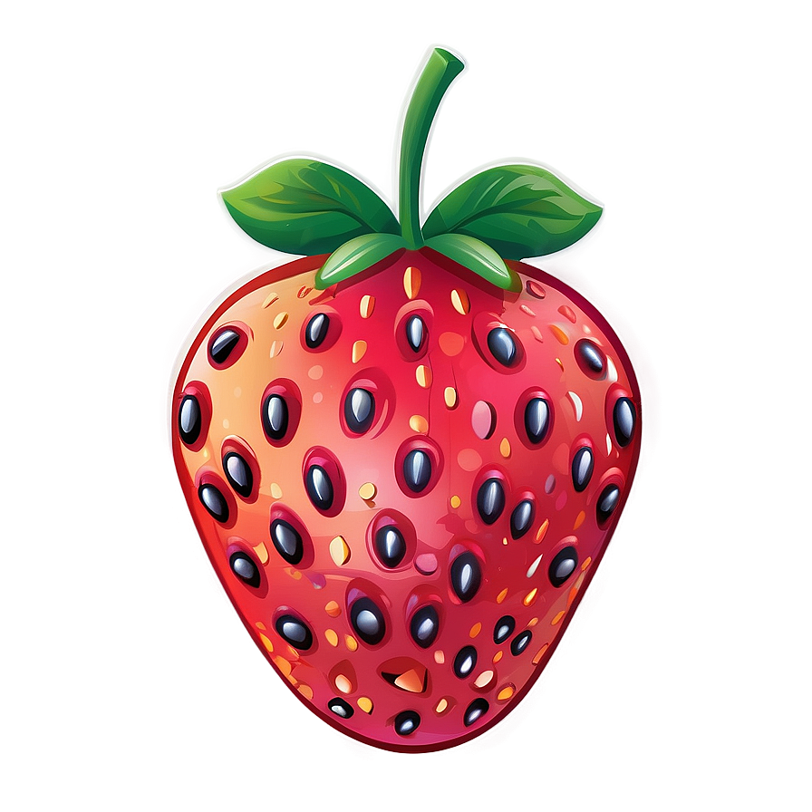 Strawberry Cartoon Character Png 45 PNG