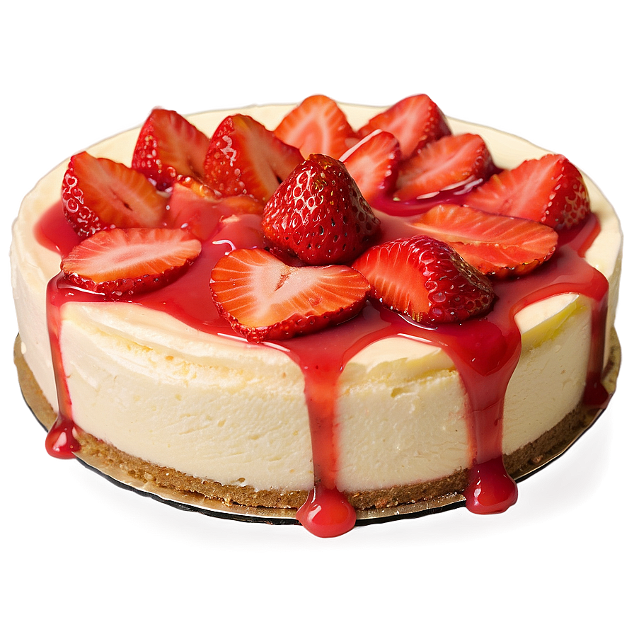 Strawberry Cheesecake Png Qnn PNG