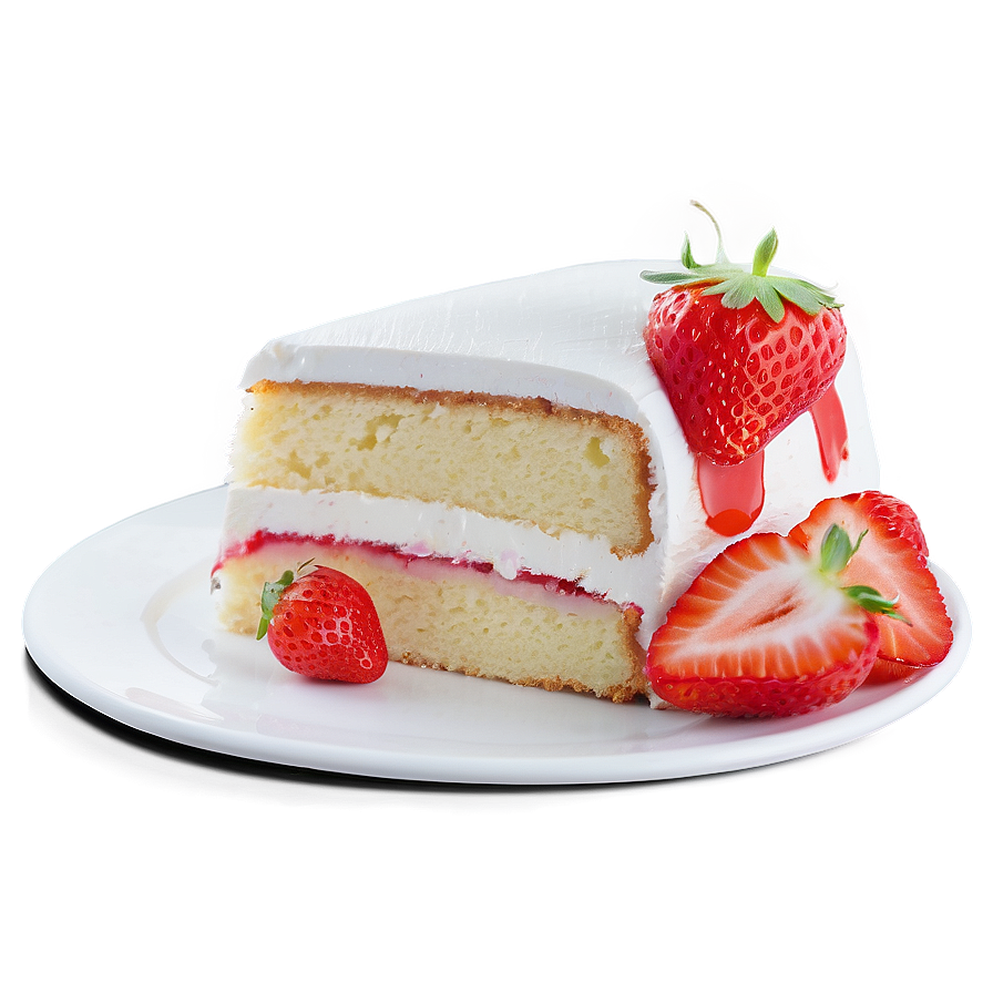 Strawberry Chiffon Cake Png Lsd PNG