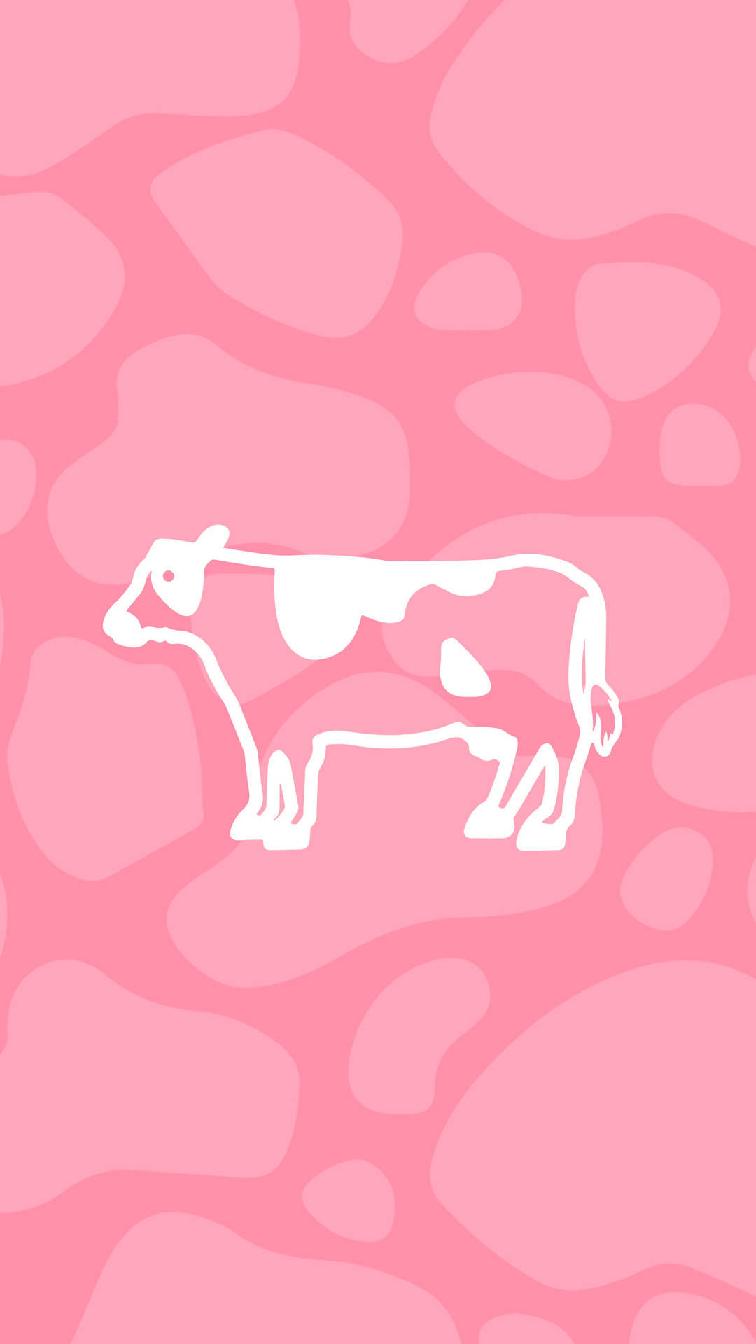 Cute pink strawberry cow on Craiyon
