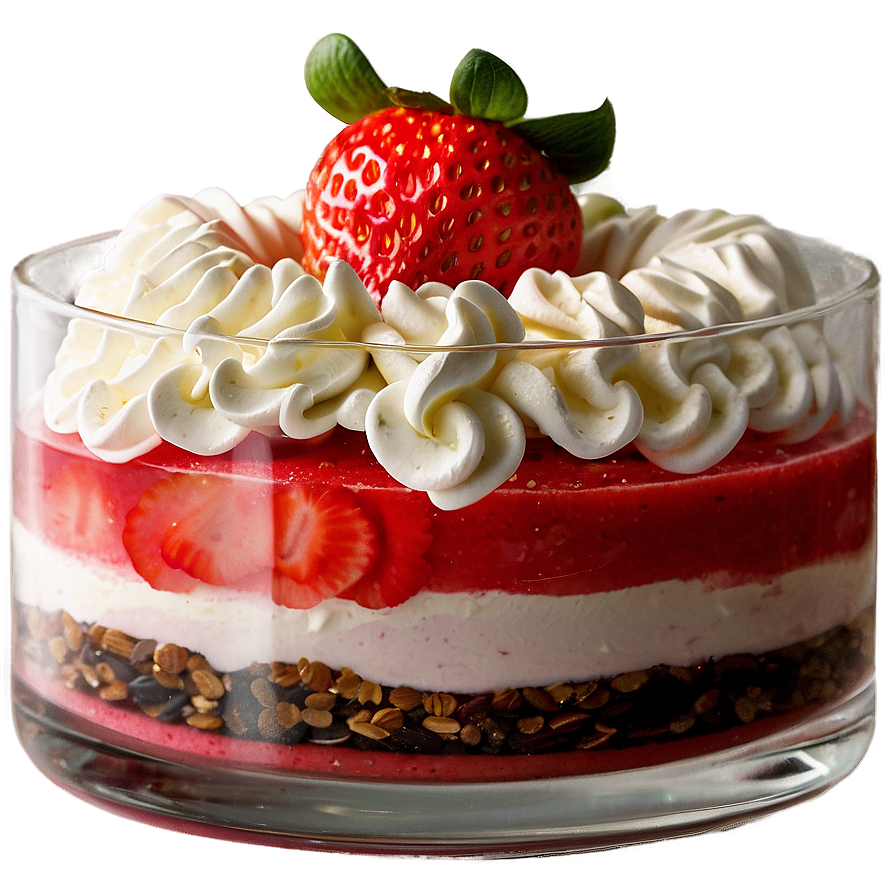 Strawberry Dessert Png Ehd PNG