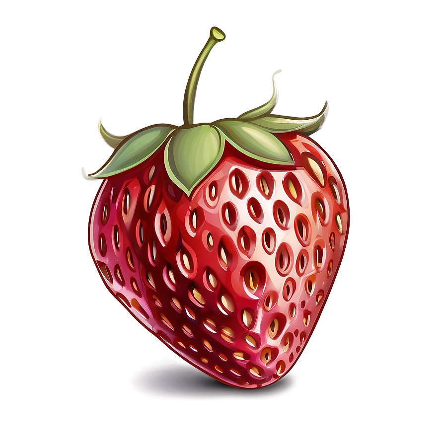 Strawberry Drawing Png Kxf15 PNG