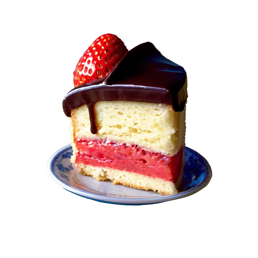 Strawberry Ganache Cake Png Hwf PNG