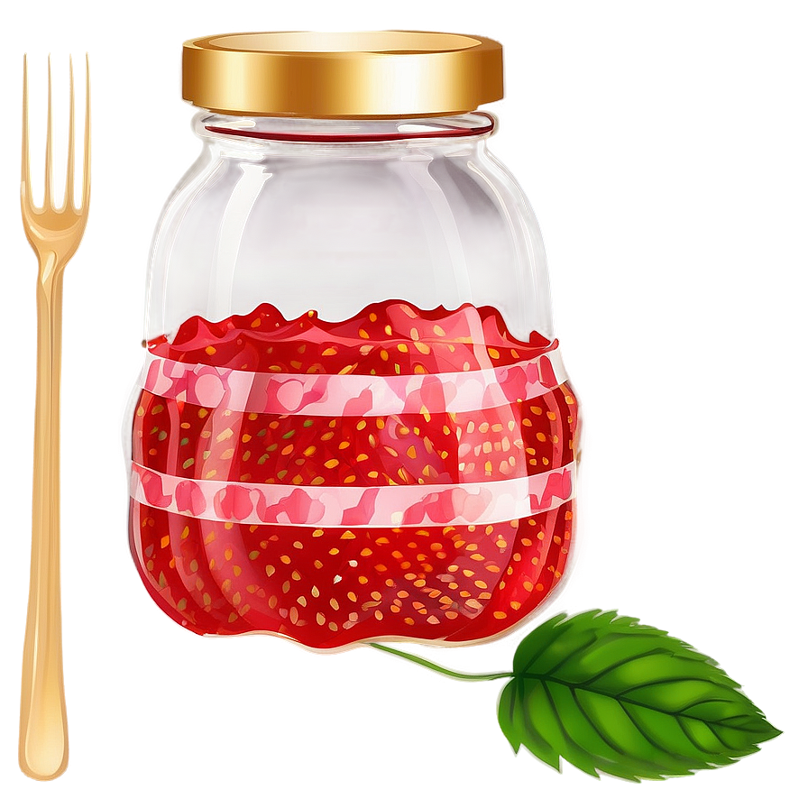 Download Strawberry Jam Png Dvj | Wallpapers.com