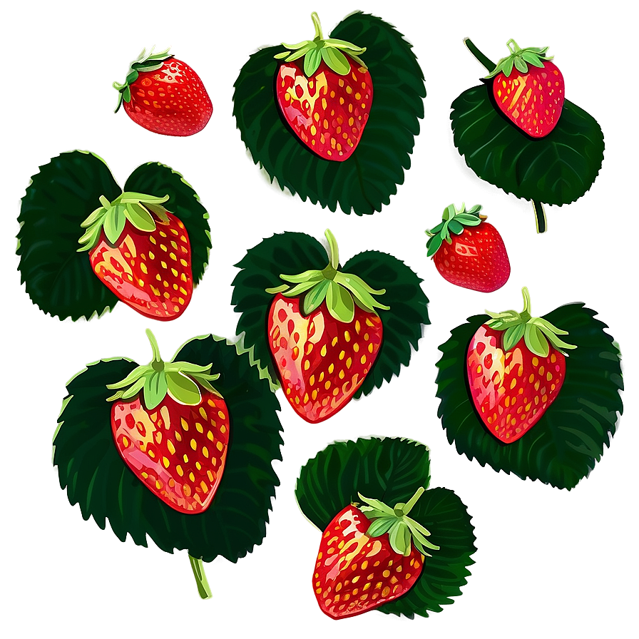 Strawberry Leaf Png Gur68 PNG