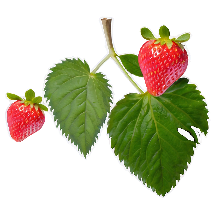 Strawberry Leaf Png Wab PNG