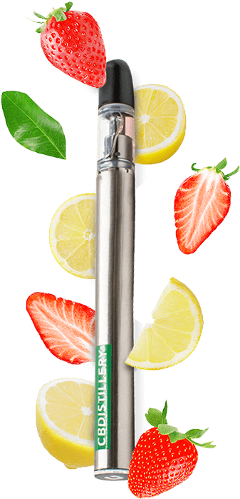Strawberry Lemon Vape Pen PNG