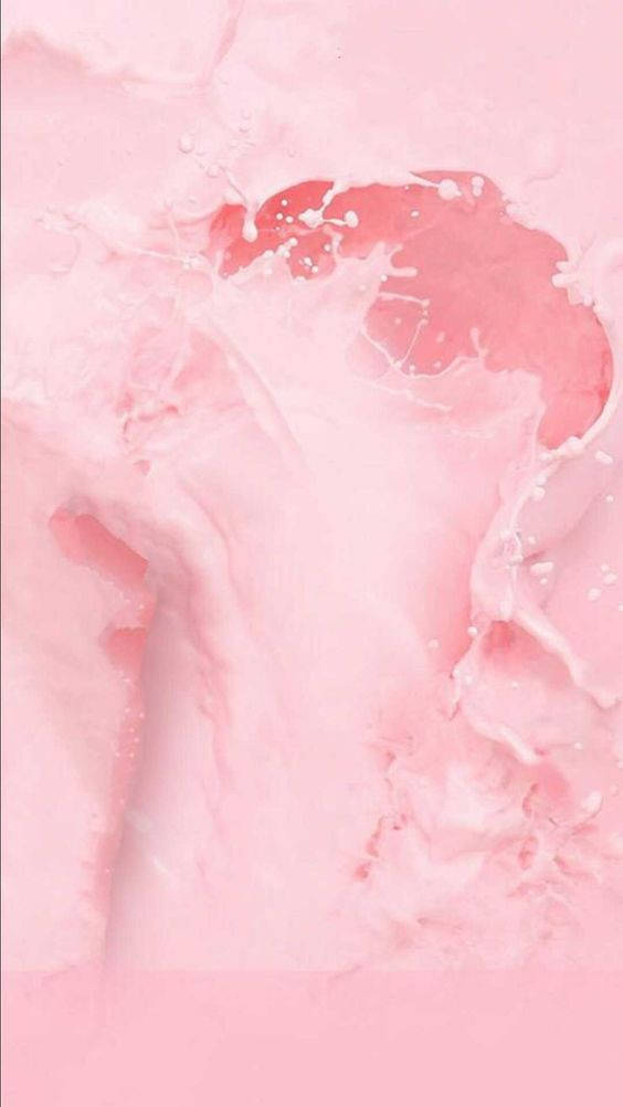 Lækker forfriskende jordbær mælk Wallpaper