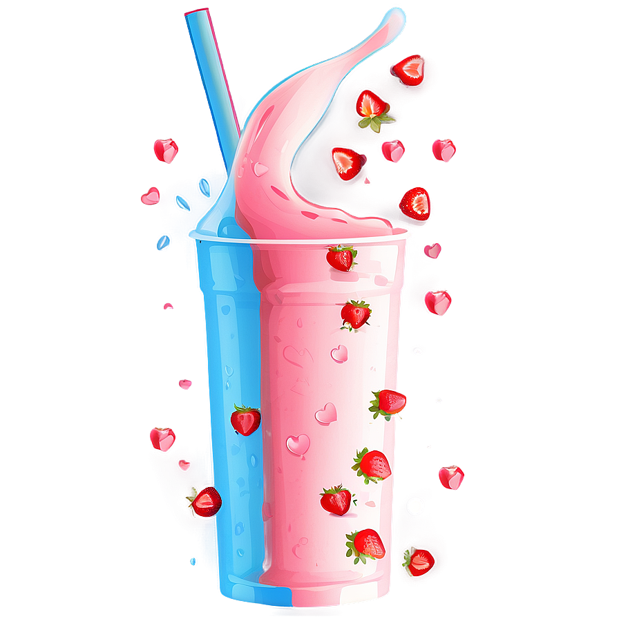 Download Strawberry Milk Mix Png Ehb54 | Wallpapers.com