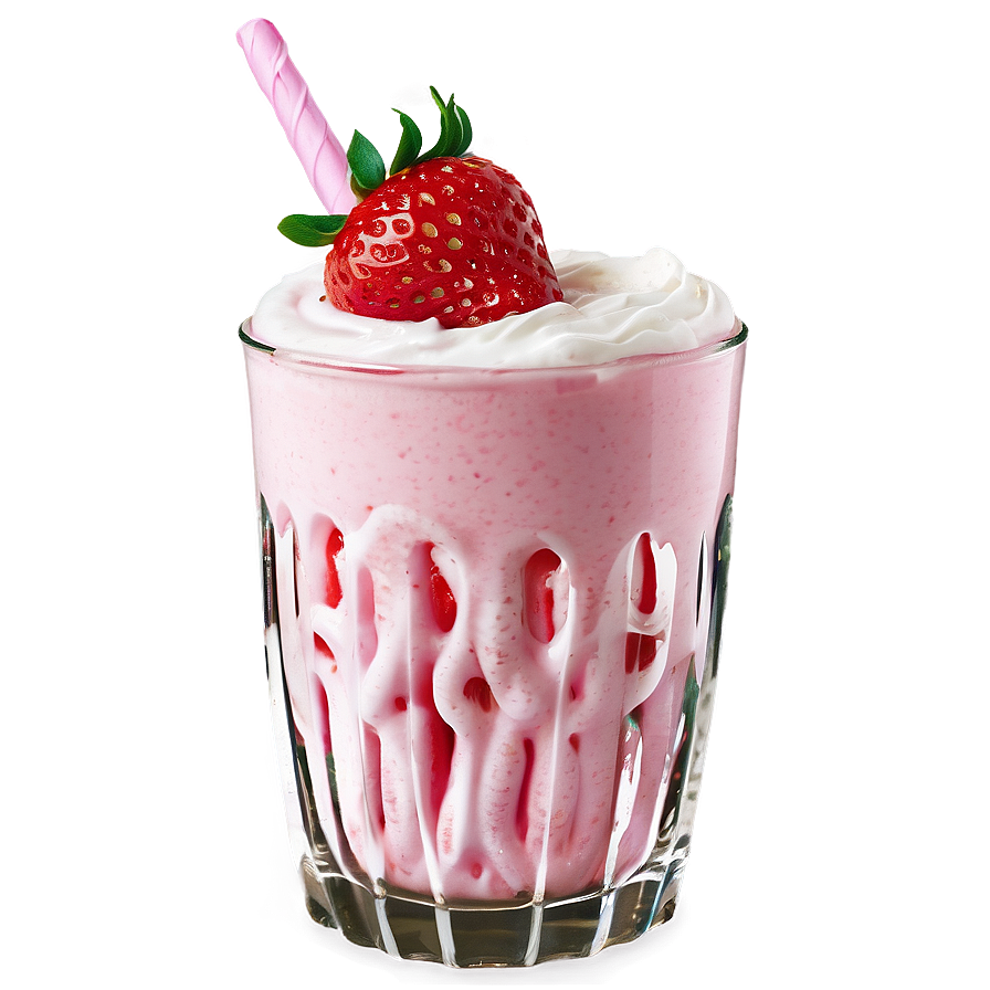 Strawberry Milkshake Png Eso99 PNG