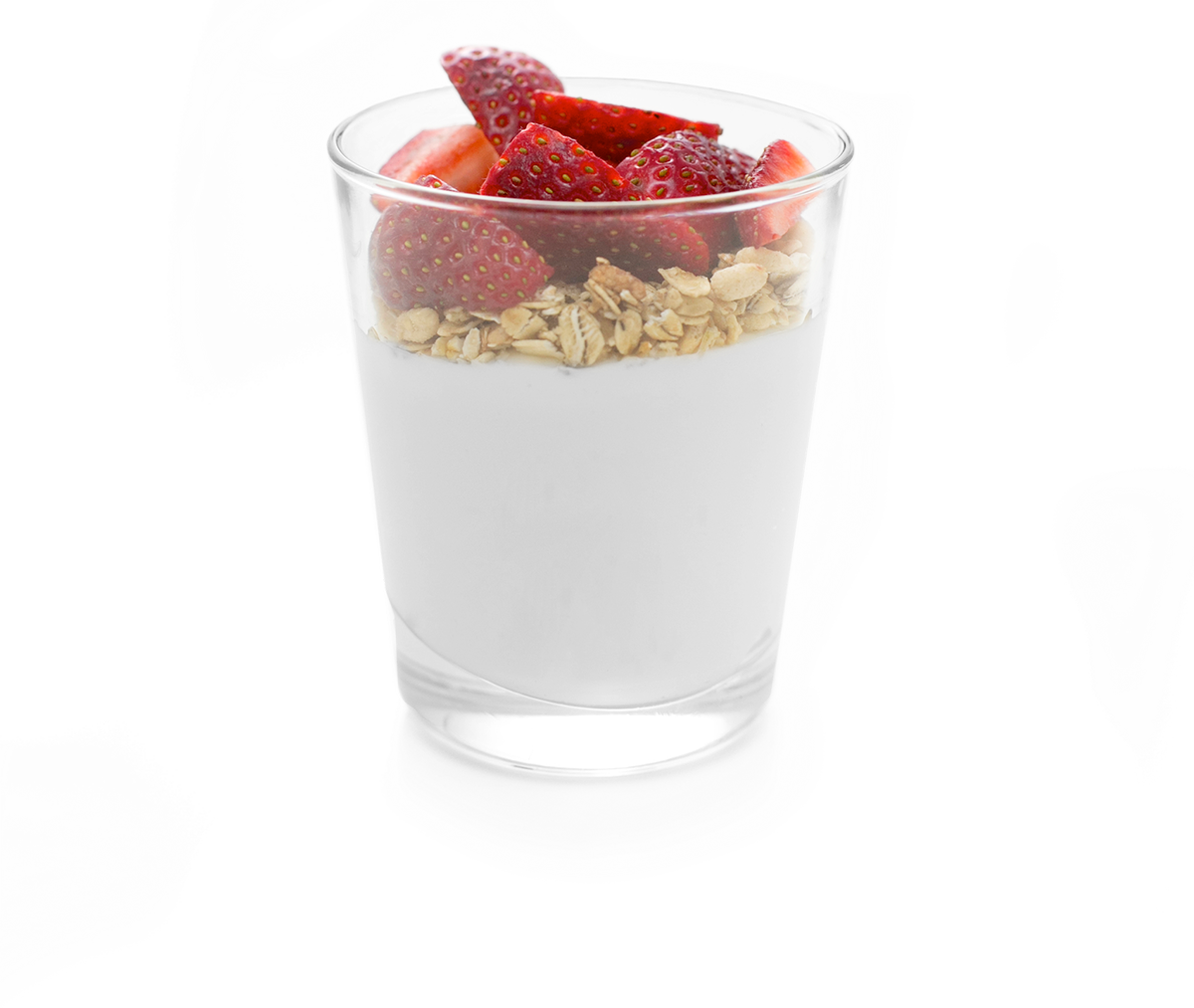 Strawberry Oat Yogurt Delight PNG