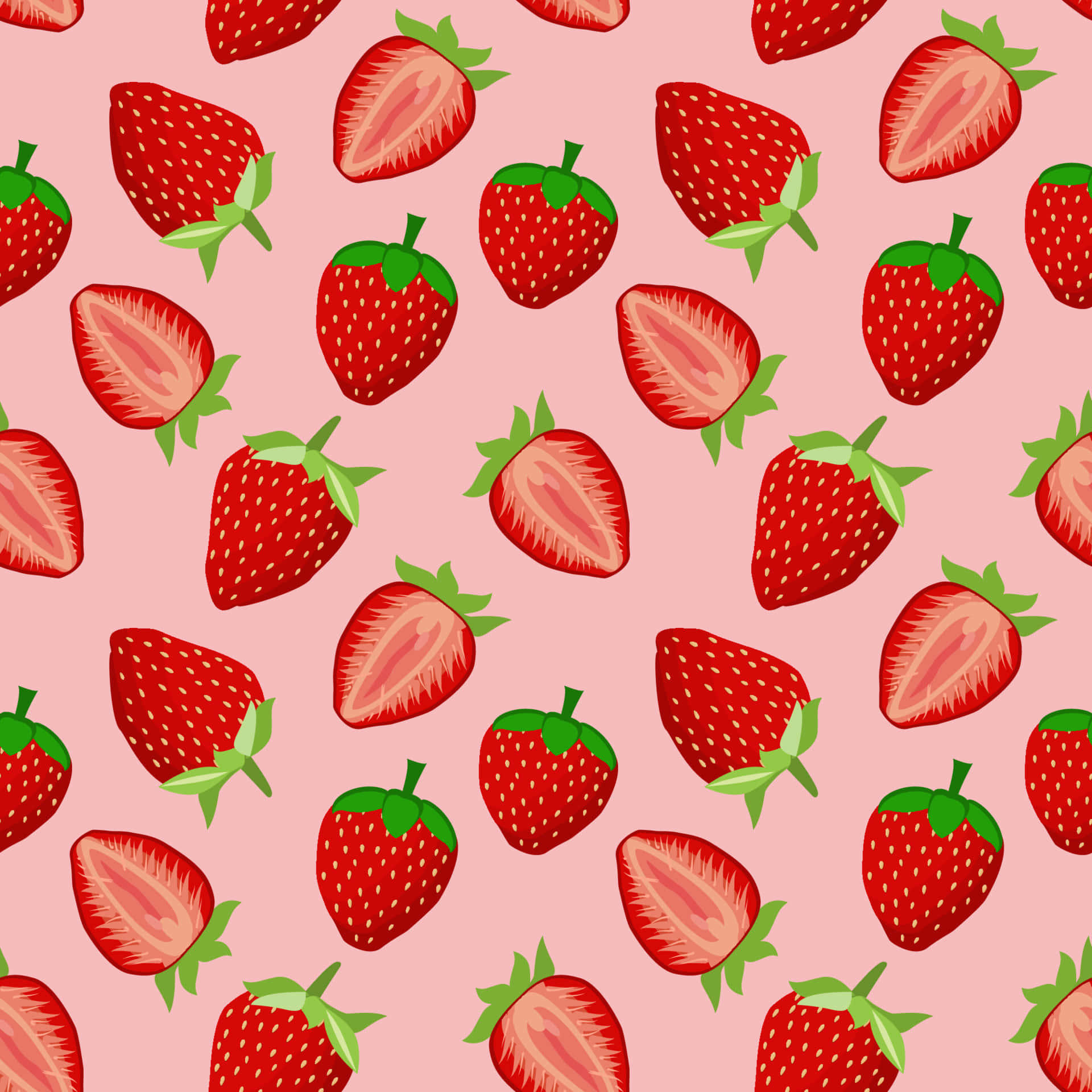 Frischeund Saftige Erdbeeren