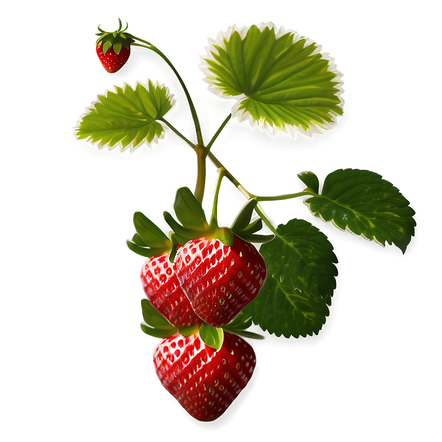 Strawberry Plant Png Dkl62 PNG