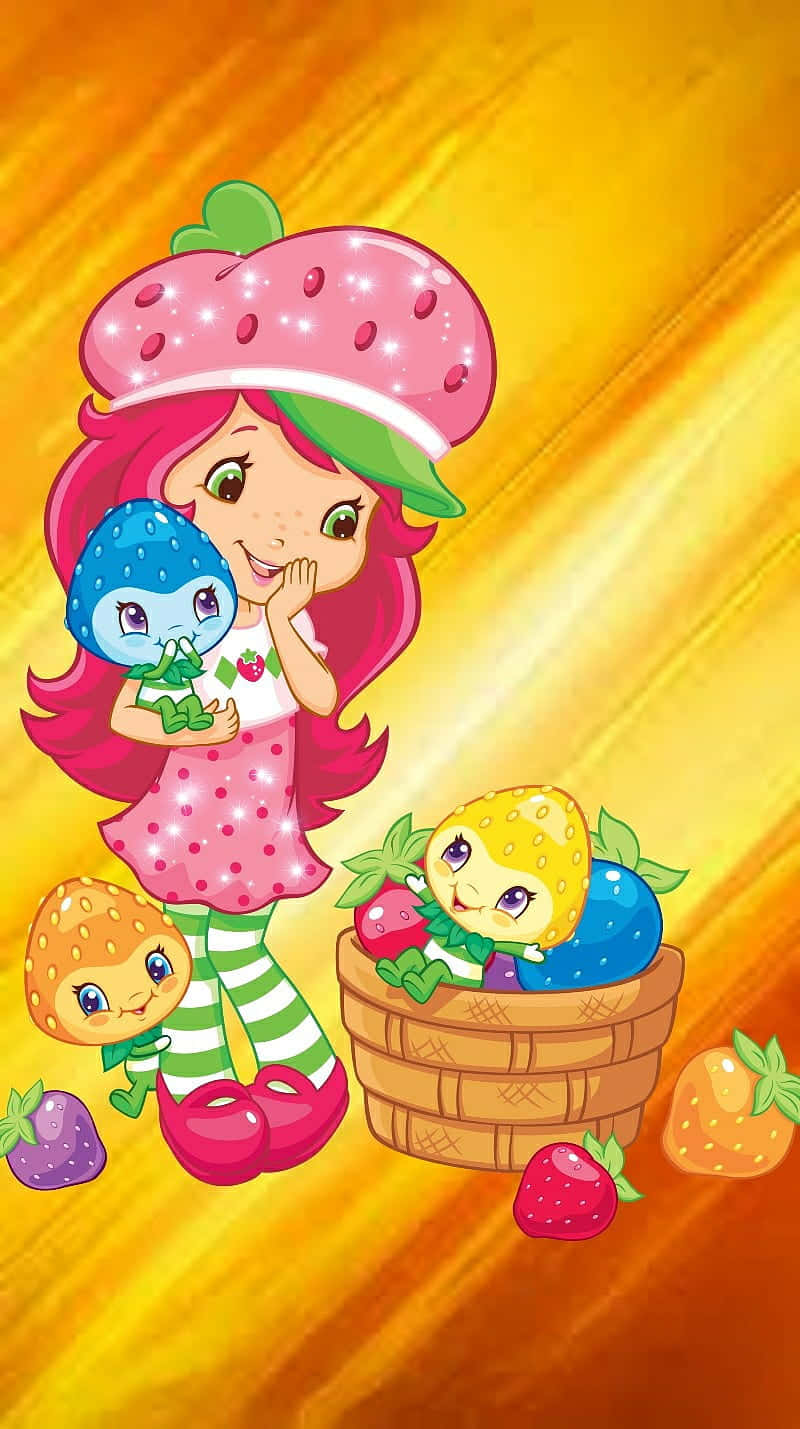 Strawberry_ Shortcake_and_ Friends_ Artwork Wallpaper