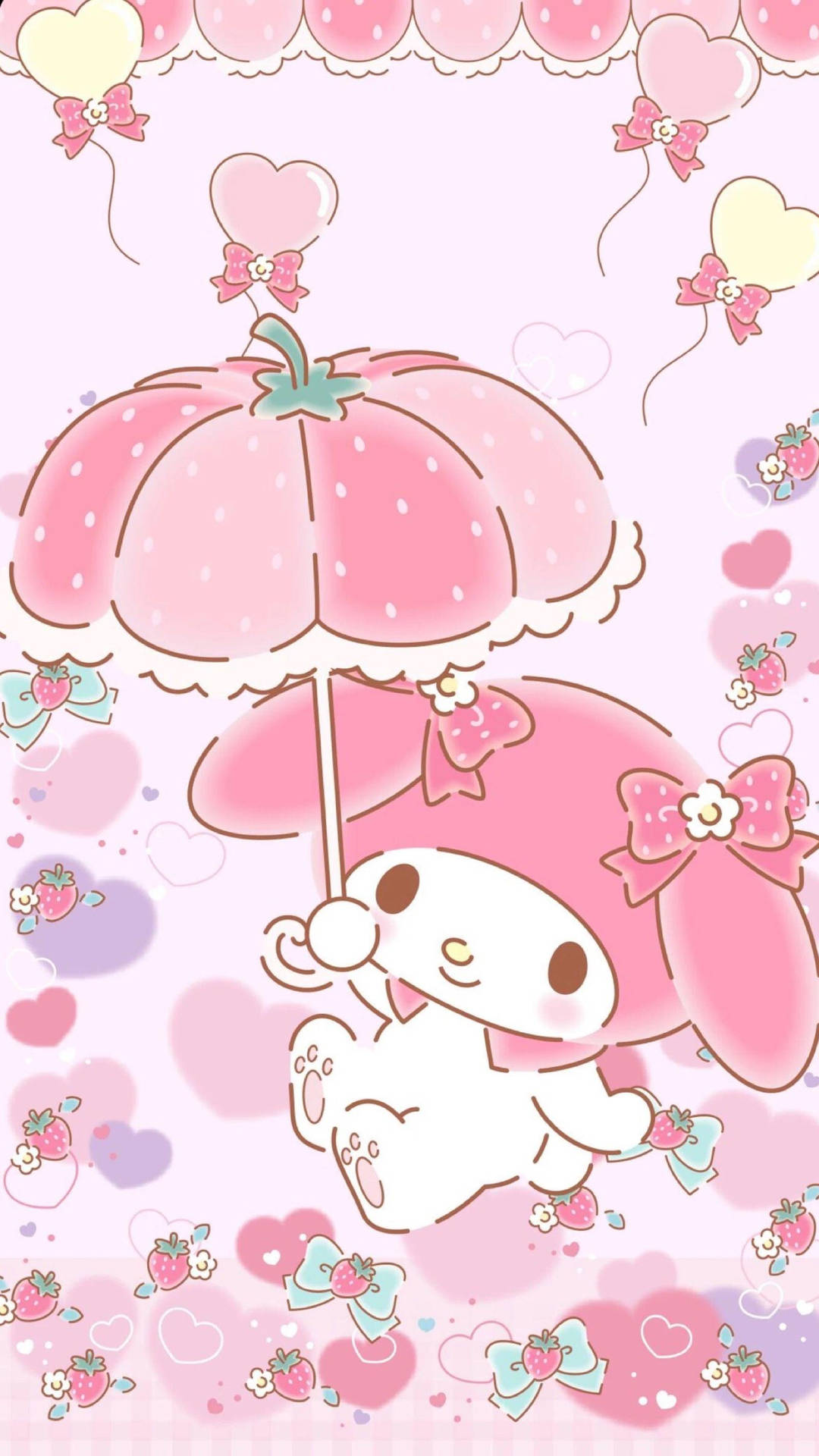 Strawberry Shortcake Kawaii For Iphone Wallpaper