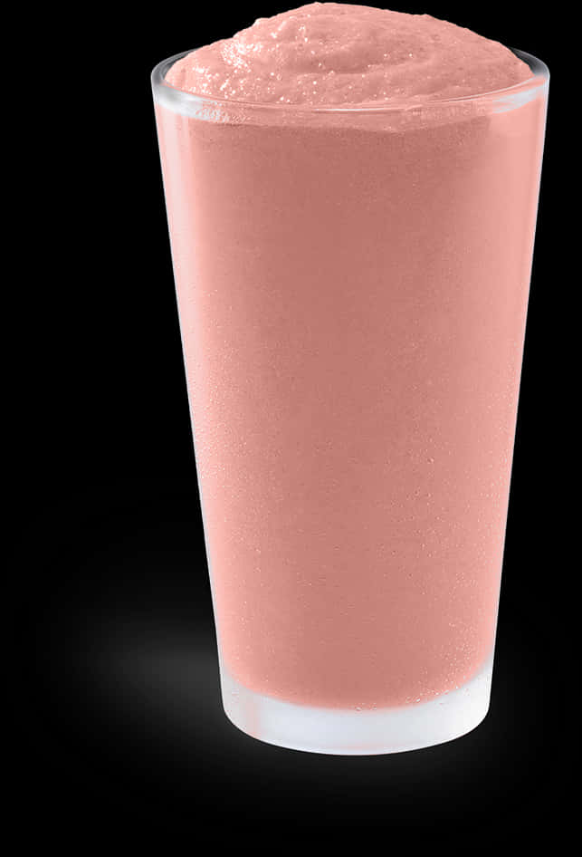 Download Strawberry Smoothiein Glass | Wallpapers.com