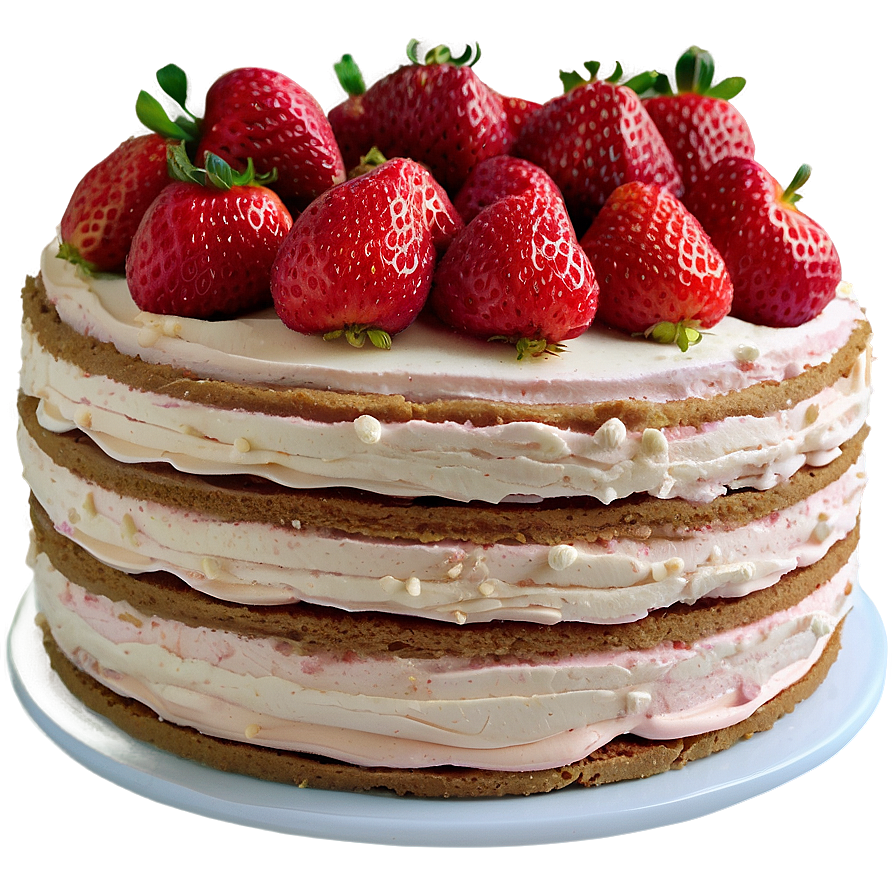 Strawberry Tiramisu Cake Png 06212024 PNG