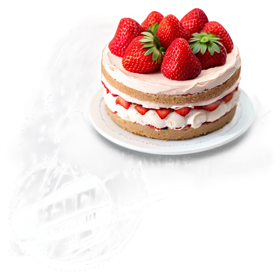 Strawberry Tiramisu Cake Png Uun36 PNG