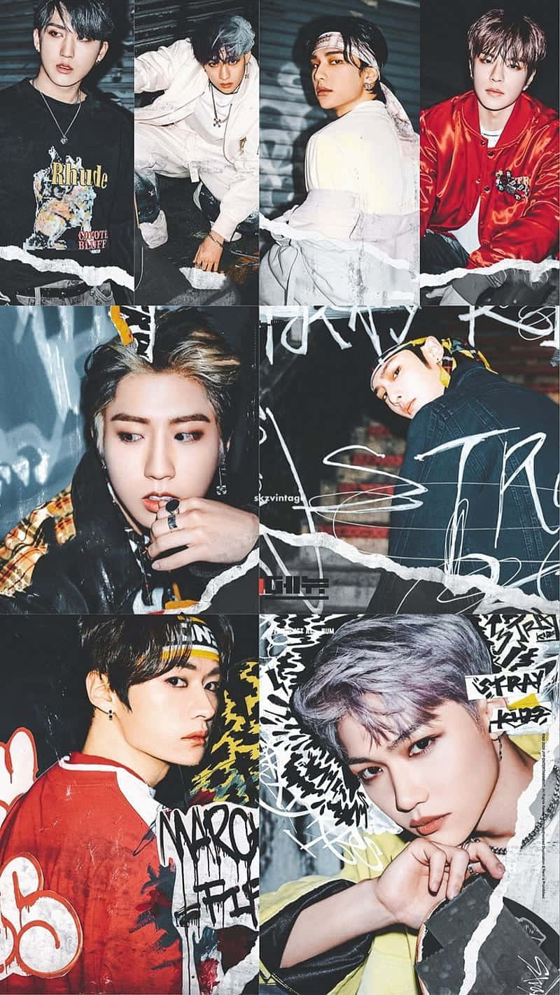 K-pop gruppen Stray Kids er klar til 2020! Wallpaper