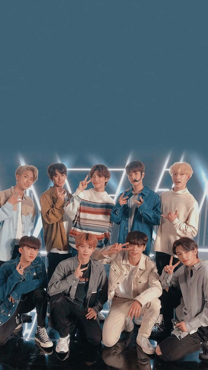 Bts - A Group Of Boys Posing For A Photo Wallpaper