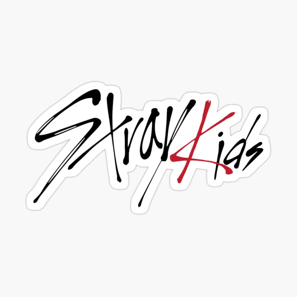 Download Stray Kids Logo Graphic Wallpaper | Wallpapers.com