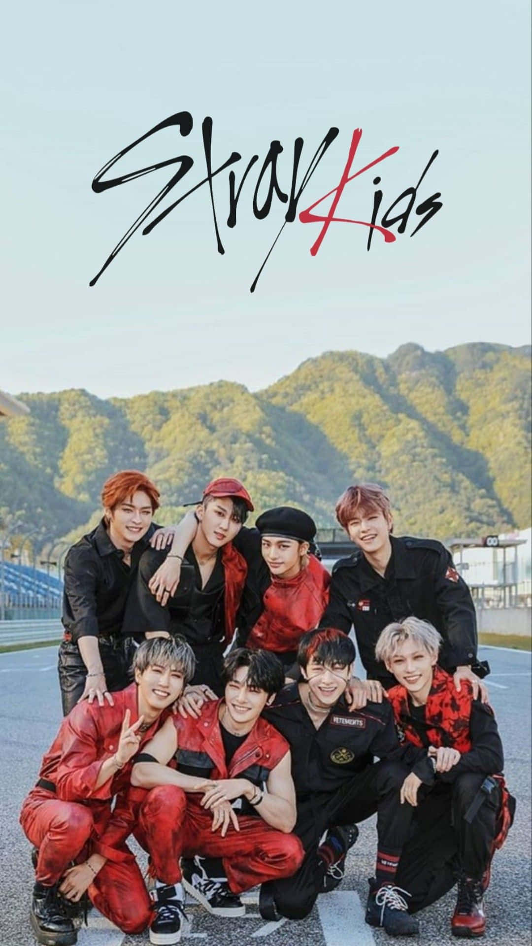 Stray Kids Ot8 challenging the world with innovative music Wallpaper