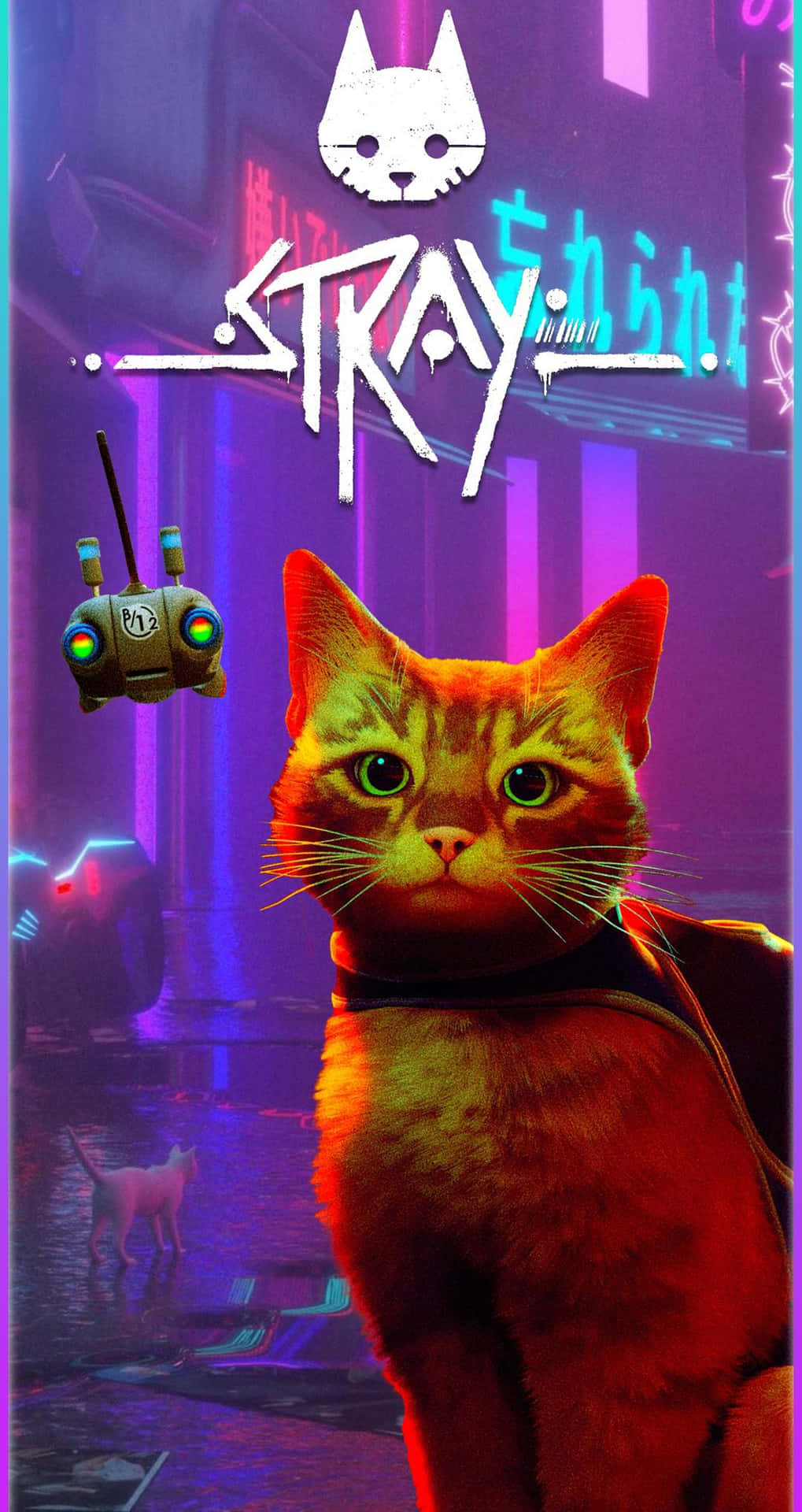 Stray Video Game Cat Adventure Wallpaper