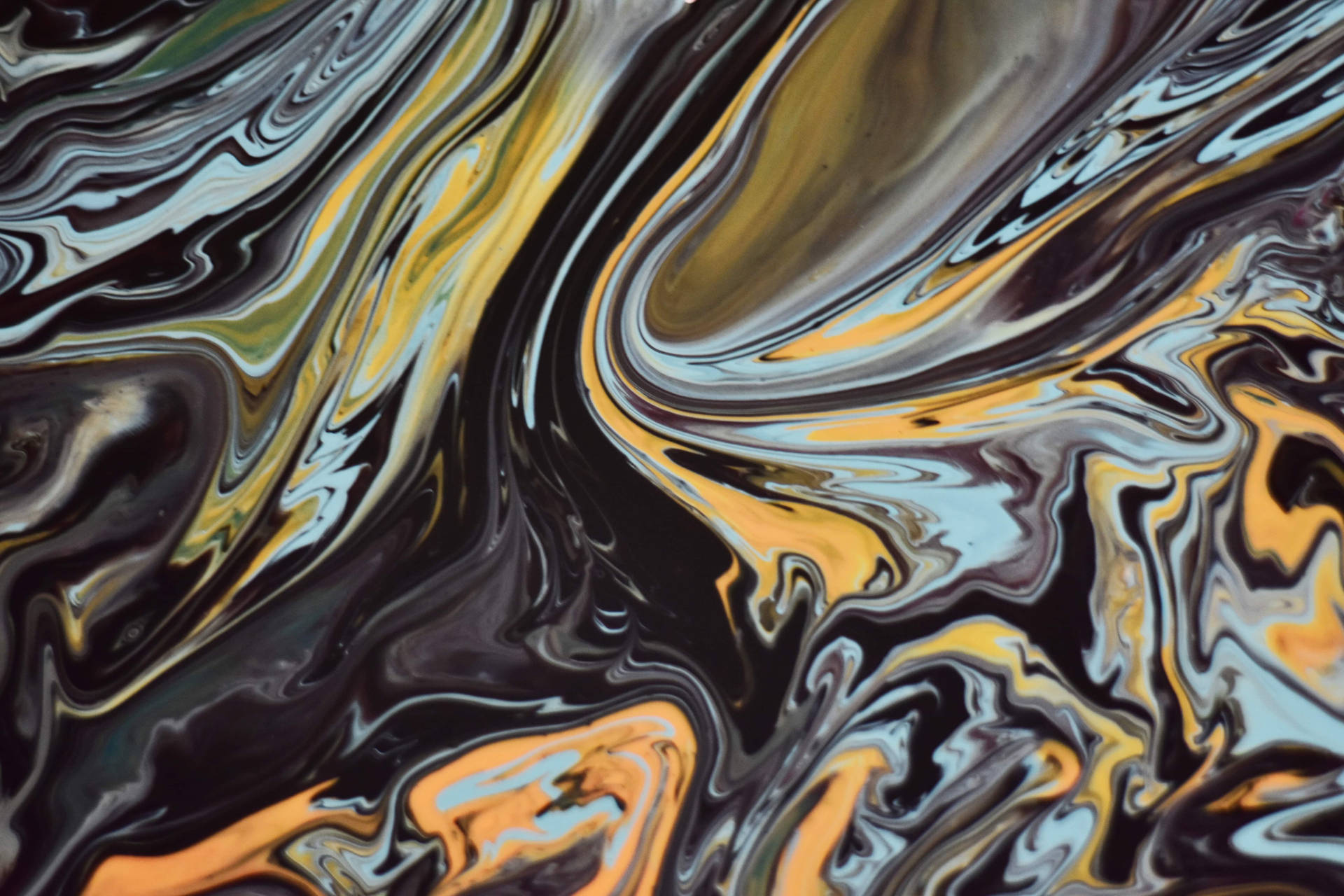 Streaky Liquid Paints Wallpaper